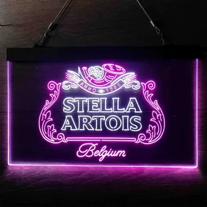 Stella Artois Belgium Neon-Like LED Sign