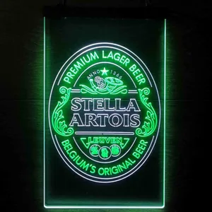 Stella Artois Logo Neon-Like LED Sign