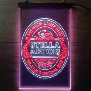 Stella Artois Logo Neon-Like LED Sign