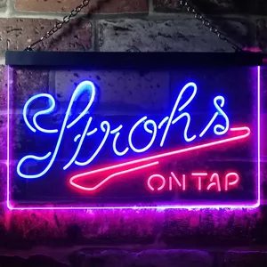 Stroh's Stroh's On Tap Neon-Like LED Sign
