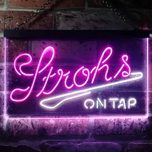 Stroh's Stroh's On Tap Neon-Like LED Sign