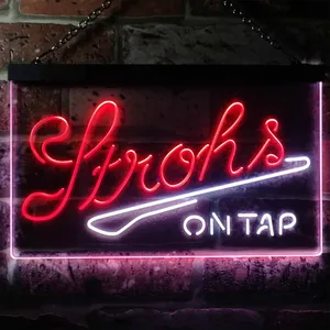 Stroh's Stroh's On Tap Neon-Like LED Sign
