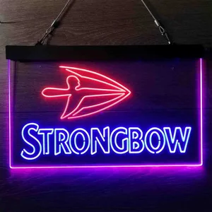 Strongbow Logo 2 Neon-Like LED Sign