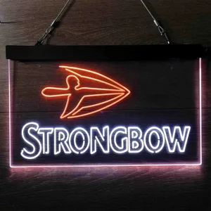 Strongbow Logo 2 Neon-Like LED Sign