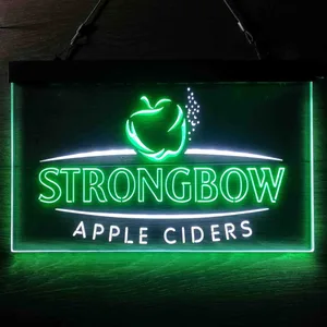Strongbow Logo Neon-Like LED Sign