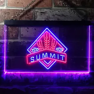 Summit Brewing Co. Summit Logo Neon-Like LED Sign