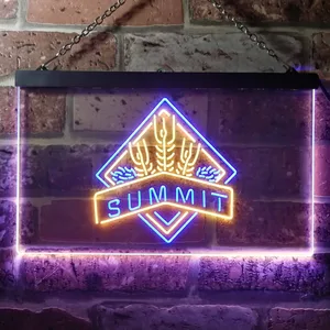 Summit Brewing Co. Summit Logo Neon-Like LED Sign
