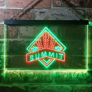 Summit Brewing Co. Summit Logo Neon-Like LED Sign