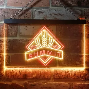 Summit Brewing Co. Summit Logo Neon-Like LED Sign
