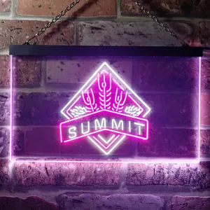 Summit Brewing Co. Summit Logo Neon-Like LED Sign