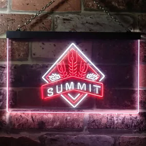 Summit Brewing Co. Summit Logo Neon-Like LED Sign