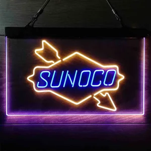 Sunoco Logo Neon-Like LED Sign