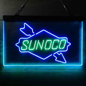 Sunoco Logo Neon-Like LED Sign