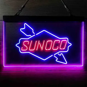 Sunoco Logo Neon-Like LED Sign