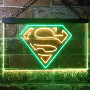 Superman Neon-Like LED Sign