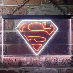 Superman Neon-Like LED Sign