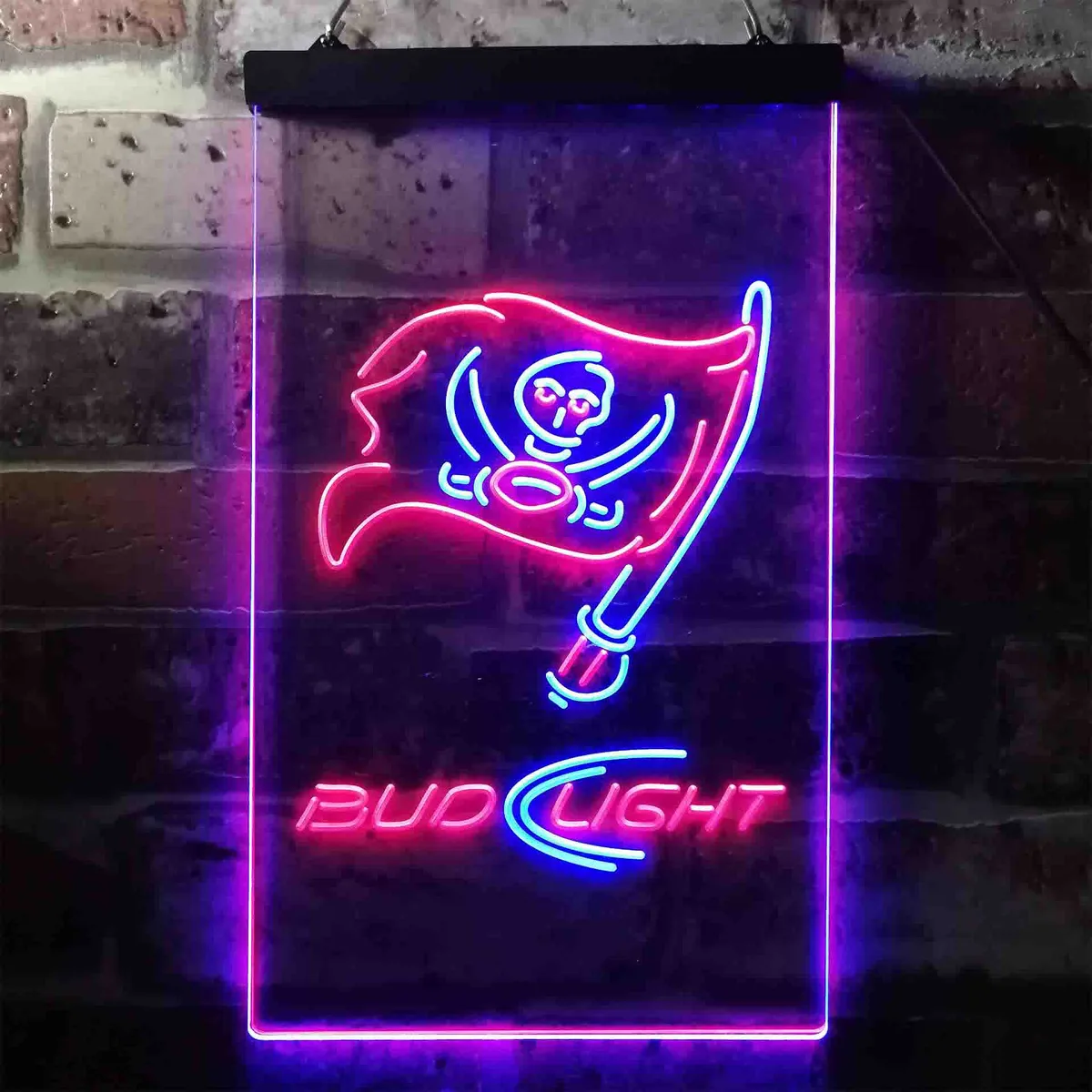 Tampa Bay Buccaneers Bud Light Neon-Like LED Sign