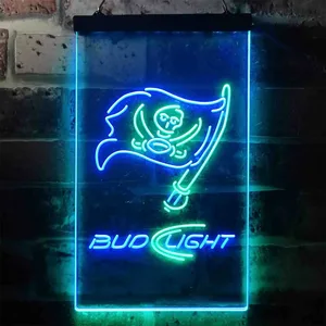 Tampa Bay Buccaneers Bud Light Neon-Like LED Sign