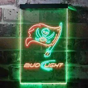 Tampa Bay Buccaneers Bud Light Neon-Like LED Sign