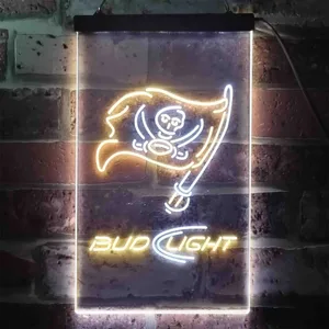 Tampa Bay Buccaneers Bud Light Neon-Like LED Sign