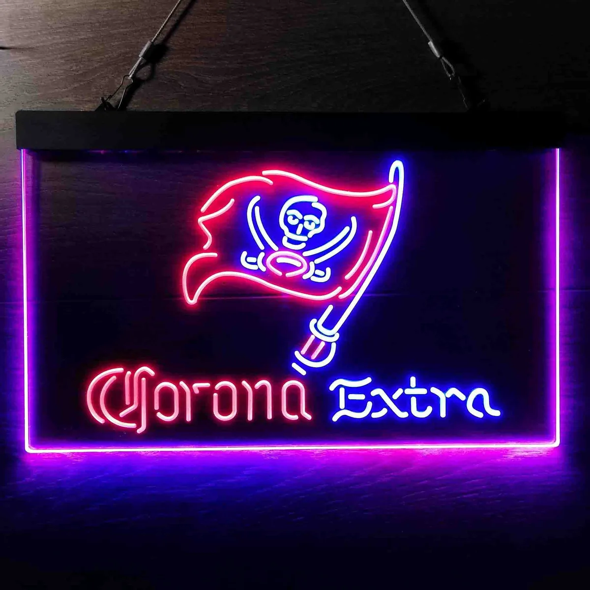 Tampa Bay Buccaneers Corona Extra Neon-Like LED Sign