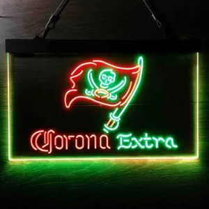 Tampa Bay Buccaneers Corona Extra Neon-Like LED Sign