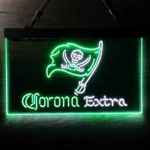 Tampa Bay Buccaneers Corona Extra Neon-Like LED Sign