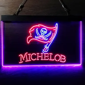 Tampa Bay Buccaneers Michelob Neon-Like LED Sign