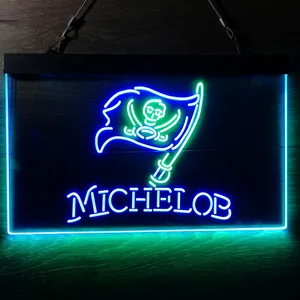 Tampa Bay Buccaneers Michelob Neon-Like LED Sign