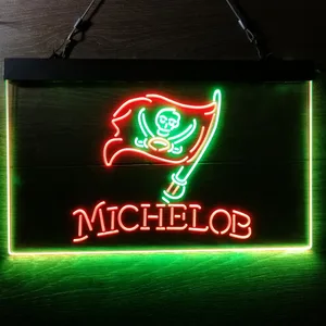 Tampa Bay Buccaneers Michelob Neon-Like LED Sign