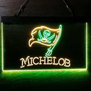 Tampa Bay Buccaneers Michelob Neon-Like LED Sign