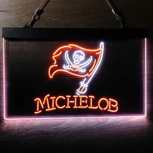 Tampa Bay Buccaneers Michelob Neon-Like LED Sign