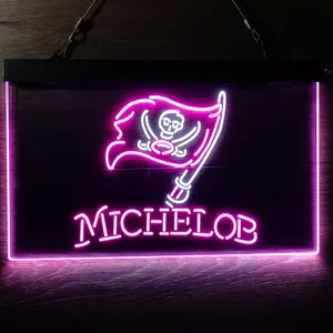Tampa Bay Buccaneers Michelob Neon-Like LED Sign