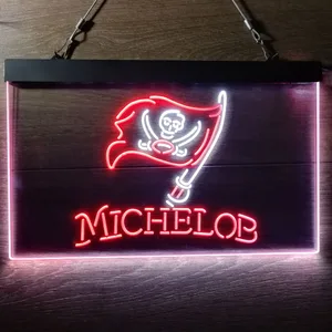 Tampa Bay Buccaneers Michelob Neon-Like LED Sign