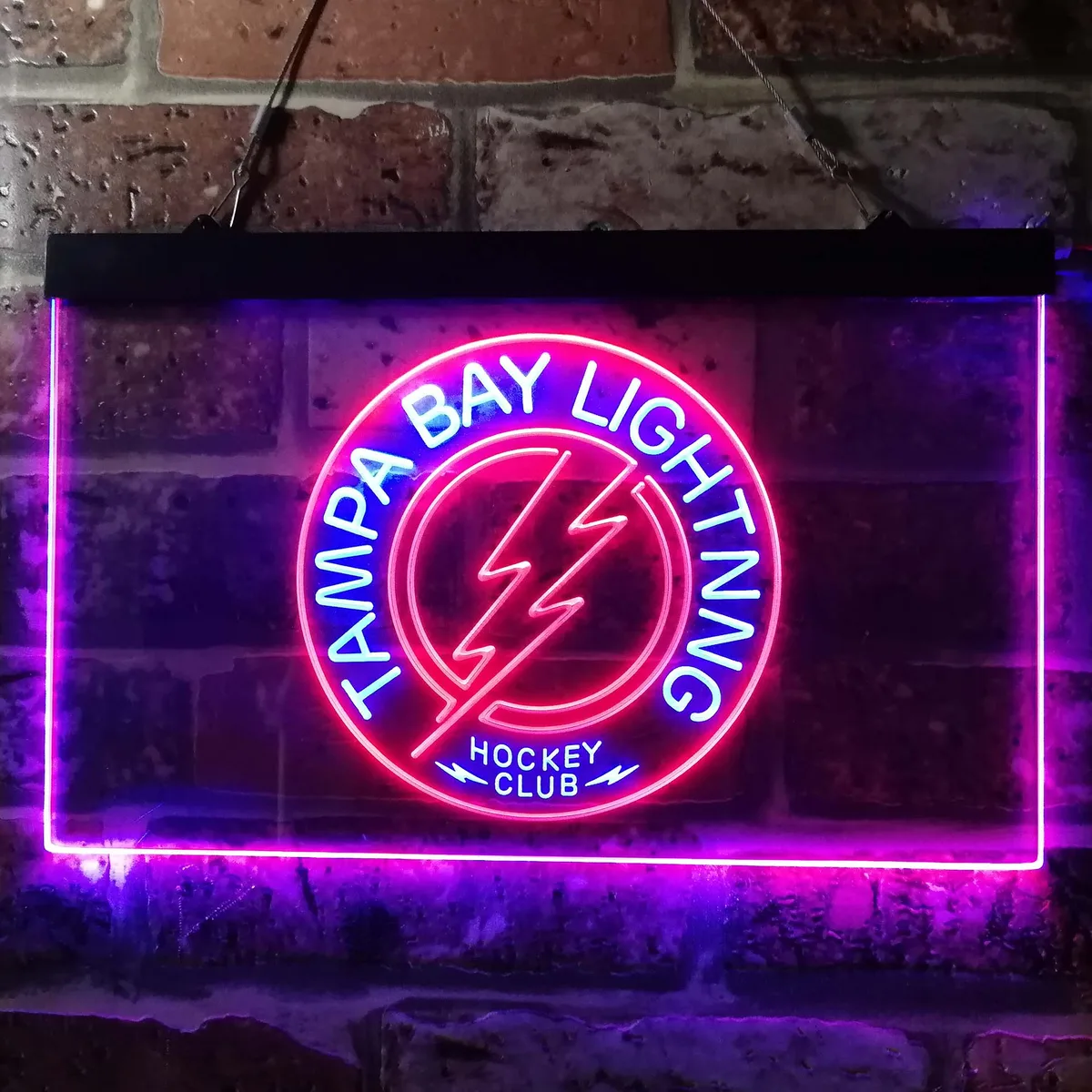 Tampa Bay Lightning Hockey Club Neon-Like LED Sign
