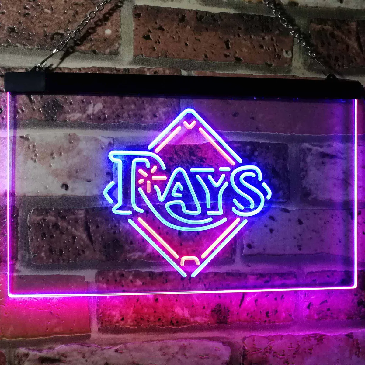 Tampa Bay Rays Logo 1 Neon-Like LED Sign