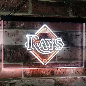 Tampa Bay Rays Logo 1 Neon-Like LED Sign
