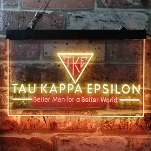 Tau Kappa Epsilon Better Men for a Better World Neon-Like LED Sign