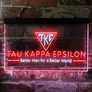 Tau Kappa Epsilon Better Men for a Better World Neon-Like LED Sign