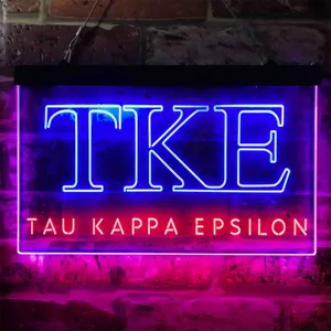 Tau Kappa Epsilon Symbol Neon-Like LED Sign