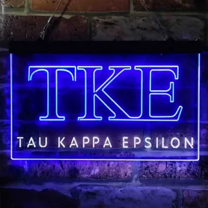 Tau Kappa Epsilon Symbol Neon-Like LED Sign