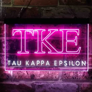 Tau Kappa Epsilon Symbol Neon-Like LED Sign