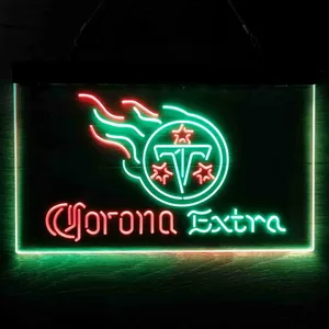 Tennessee Titans Corona Extra Neon-Like LED Sign