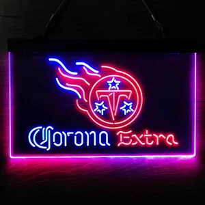 Tennessee Titans Corona Extra Neon-Like LED Sign