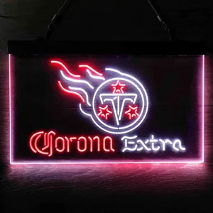 Tennessee Titans Corona Extra Neon-Like LED Sign