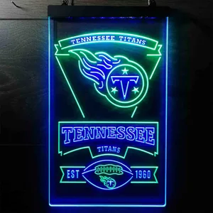 Tennessee Titans EST 1960 Neon-Like LED Sign