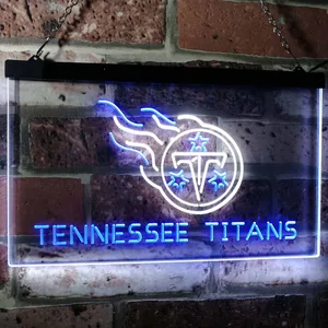 Tennessee Titans Neon-Like LED Sign