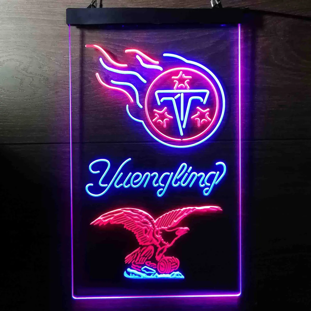 Tennessee Titans Yuengling Neon-Like LED Sign