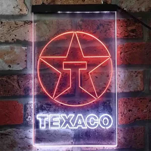 Texaco Logo Neon-Like LED Sign