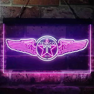 Texaco Vintage Reg T.M. Neon-Like LED Sign
